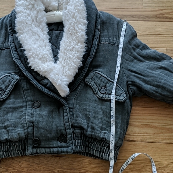 NWT!! Free People Georgia Teddy collar Jacket - Picture 14 of 17